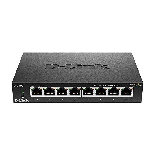 8 Port Gigabit-switch